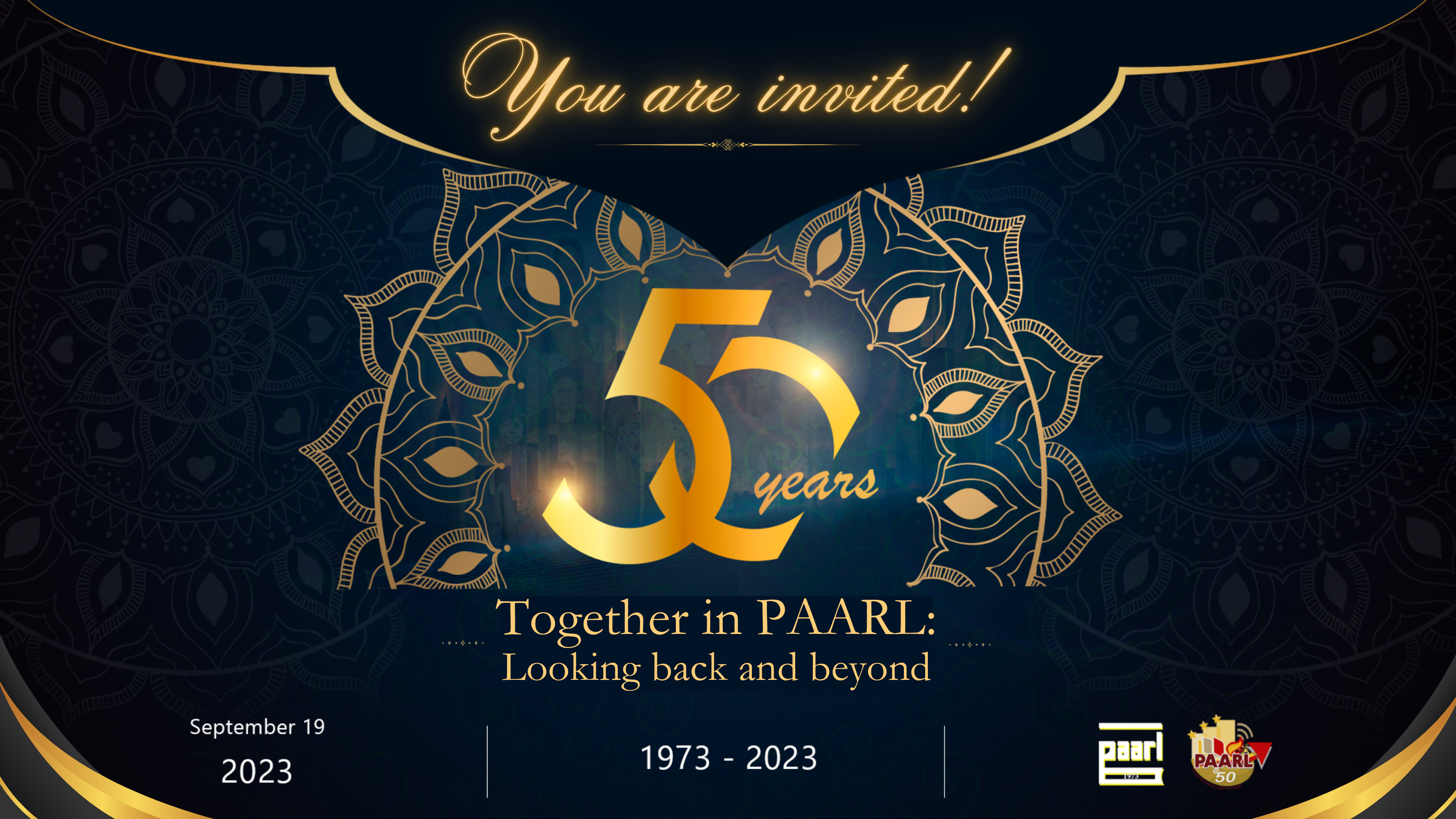 PAARL’s 50th Anniversary…LIVE!