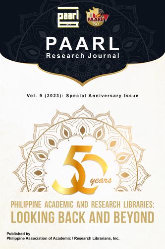 HOT OFF THE PRESS! The PAARL Research Journal Anniversary Issue