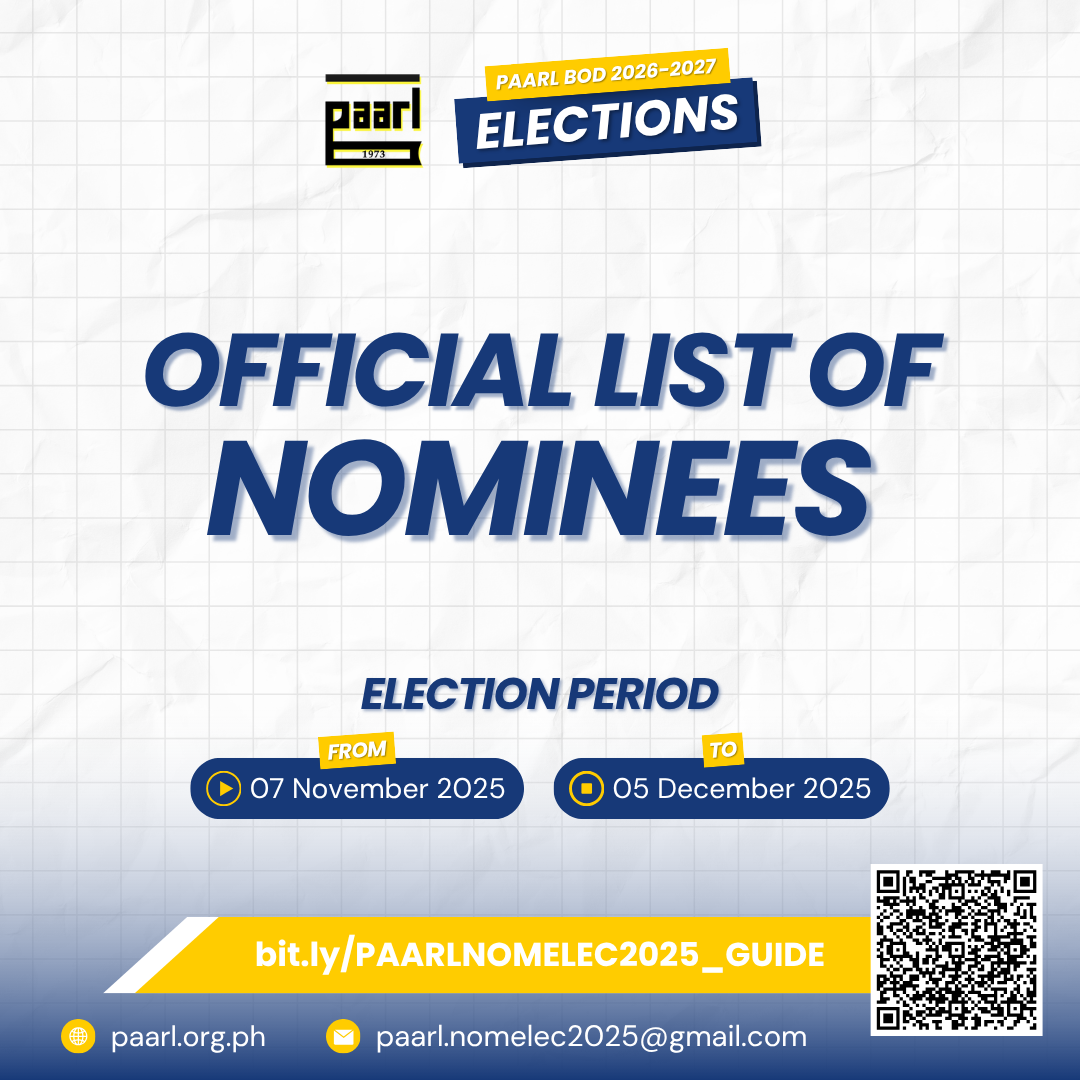 Official List of Nominees (BOD 2026-2027)